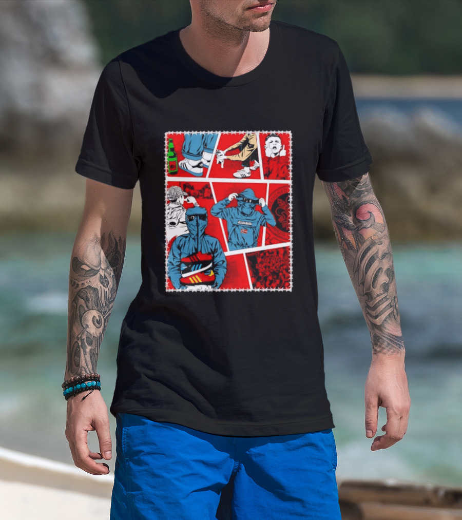 Casual Football Culture Sunzig Sneakers Bottle T-Shirt