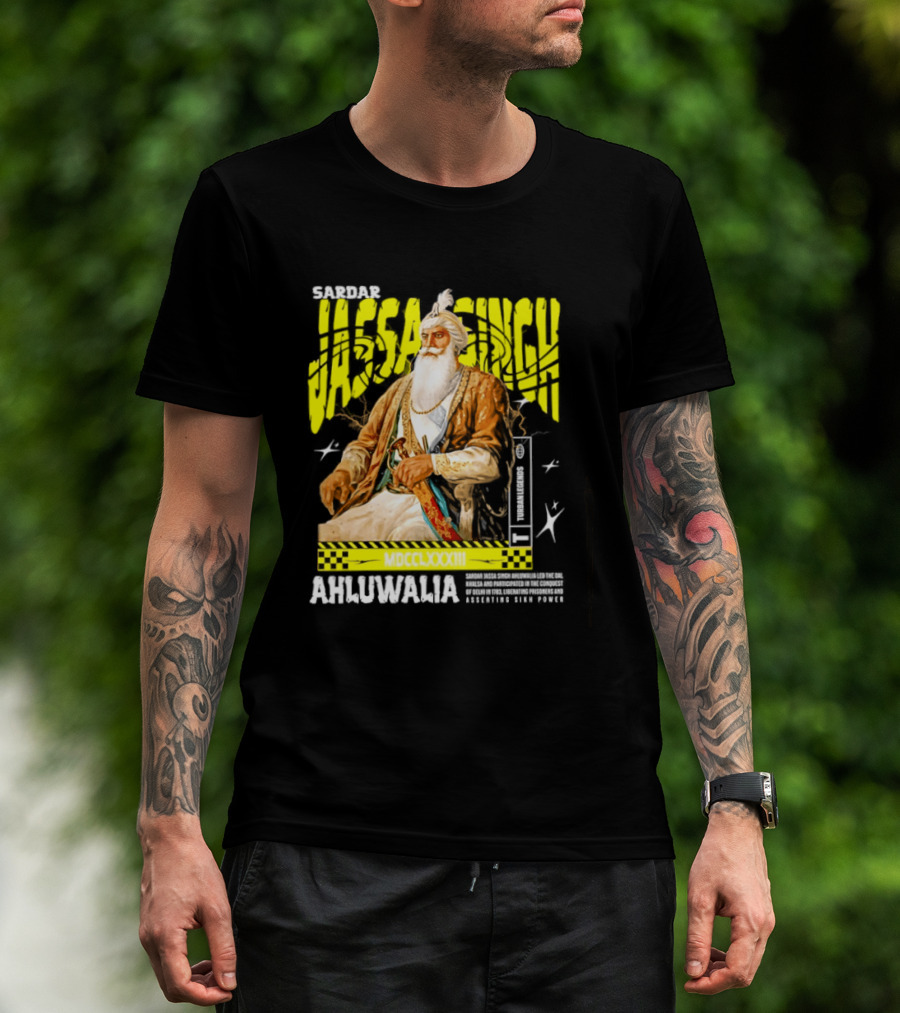 Sardar Jassa Singh Ahluwalia Turban Legends MDCCLXXXIII T-Shirt