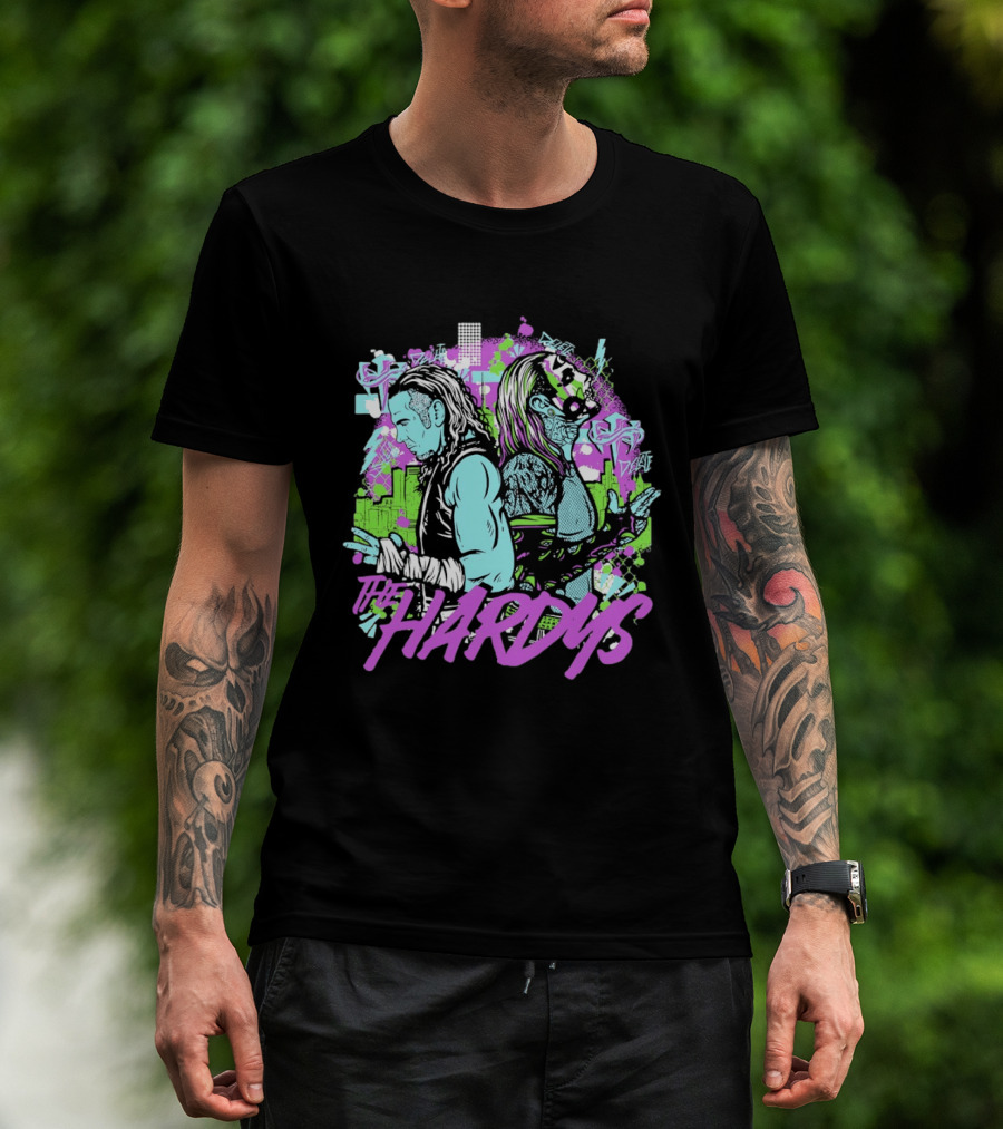 The Hardys Delete Wrestling Matt Hardy Jeff Hardy T-Shirt