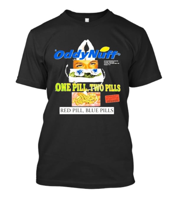 Oddy Nuff Suicideboys One Pill Two Pills Red Pill Blue Pills Jesus Eyes T-Shirt