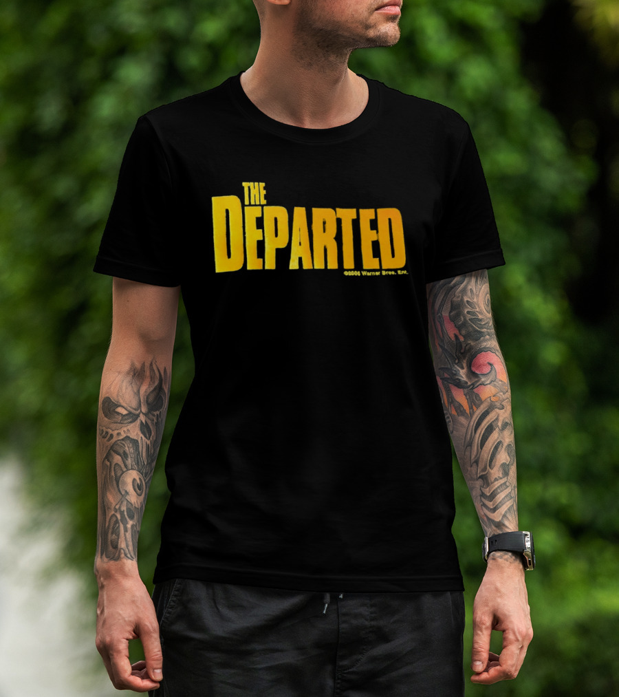 The Departed Vintage Style Yellow T-Shirt