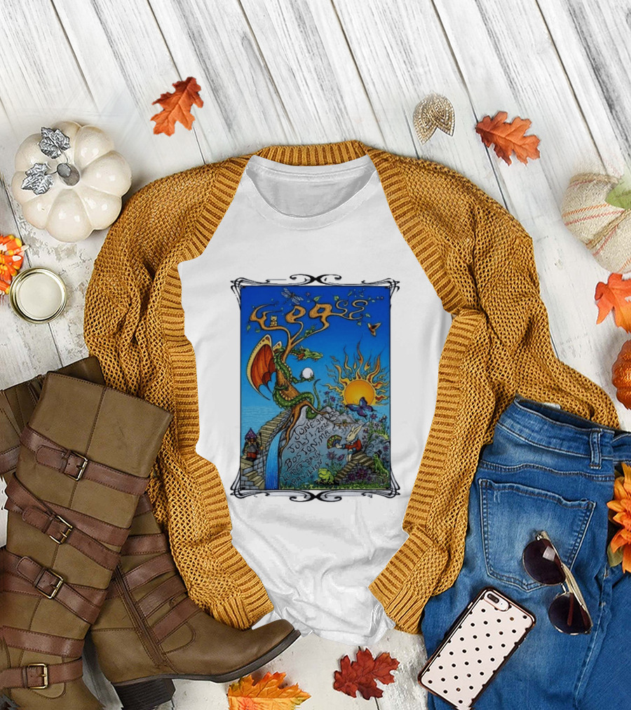 Goose July 2026 Boston Dragon Fantasy Art Leader Bank Pavilion T-Shirt