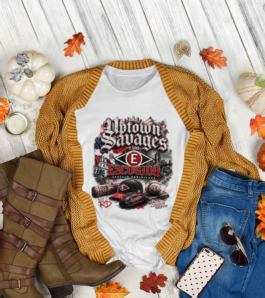 Uptown Savages y Los Escogido Desde 1922 Orgullo Dominicano Tradición RD T-Shirt