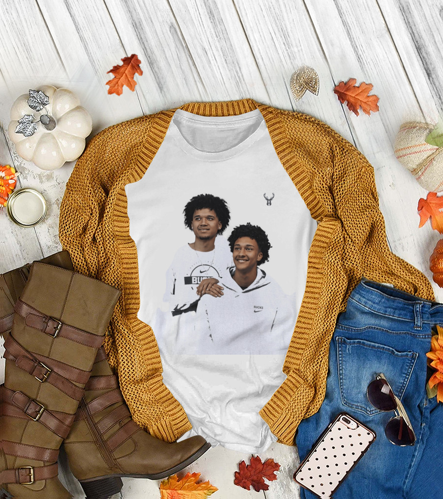 Nate Ament Brayden Burries Milwaukee Bucks Basketball Nike Step Brothers T-Shirt