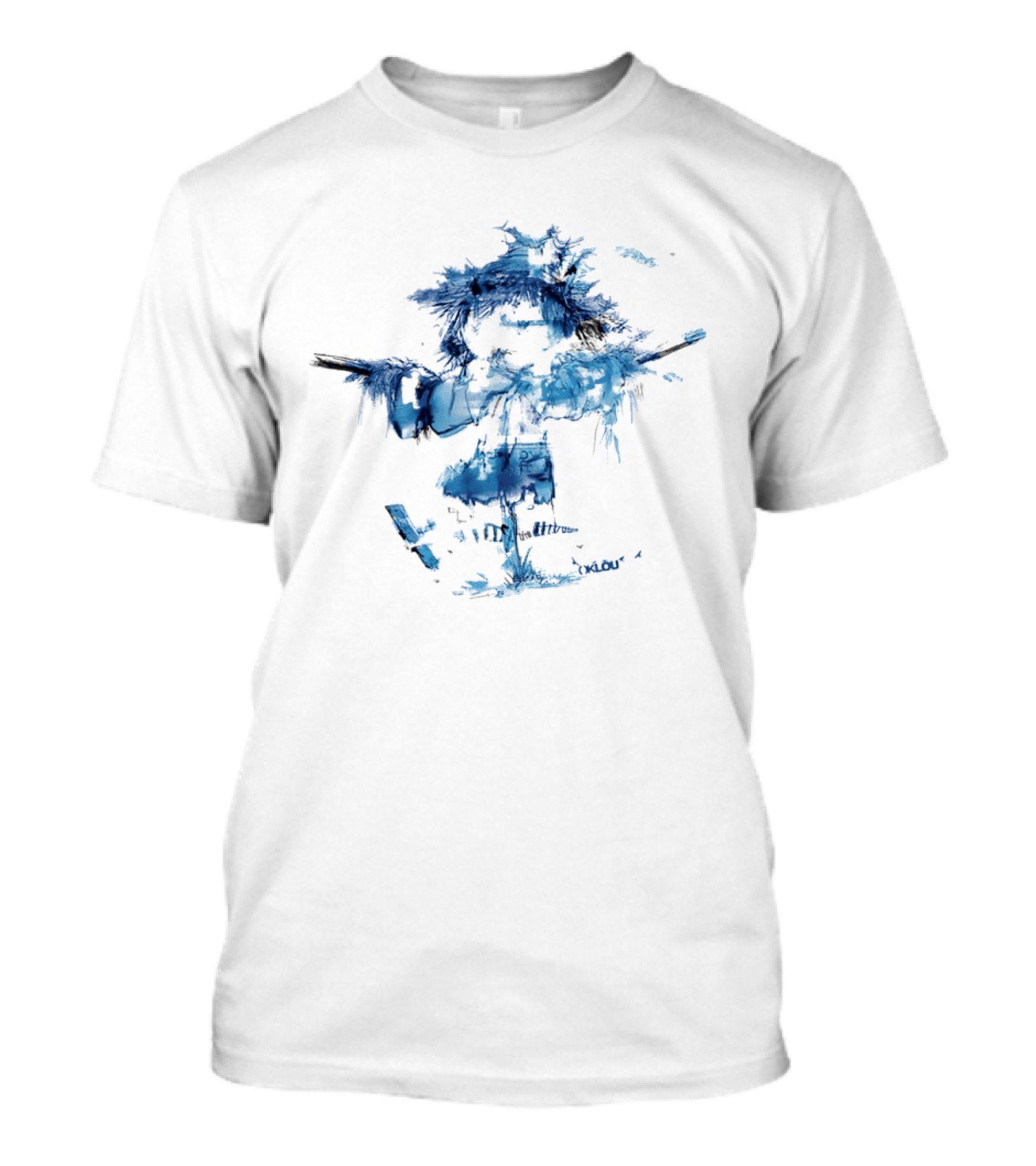 Oklou Scarecrow Music Art Experimental Electronic T-Shirt