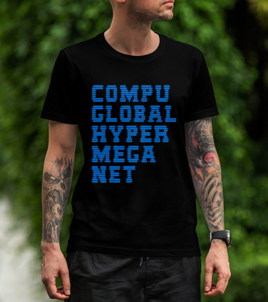 Compu Global Hyper Mega Net The Simpsons T-Shirt
