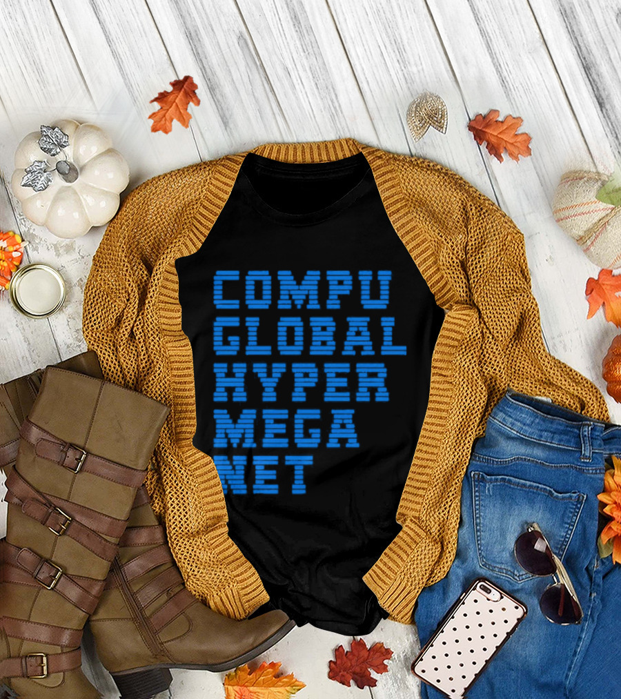 Compu Global Hyper Mega Net The Simpsons T-Shirt
