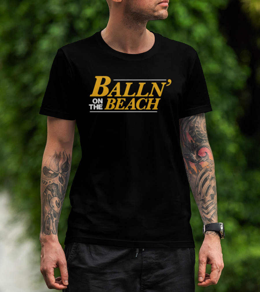 Los Angeles Sparks Balln' On The Beach T-Shirt