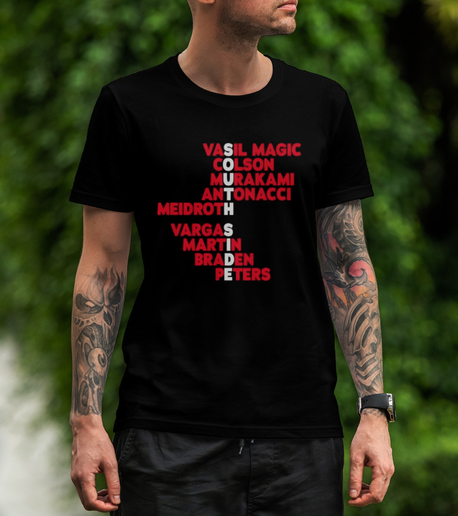 South Side Baseball 2026 Vasil Magic Colson Murakami Antonacci White Sox T-Shirt