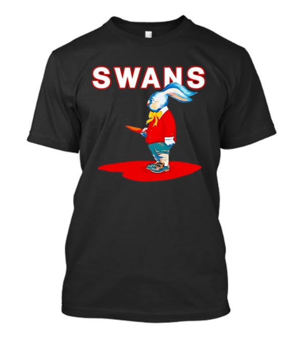 Swans Rabbit With Carrot Red Suit Michael Gira T-Shirt