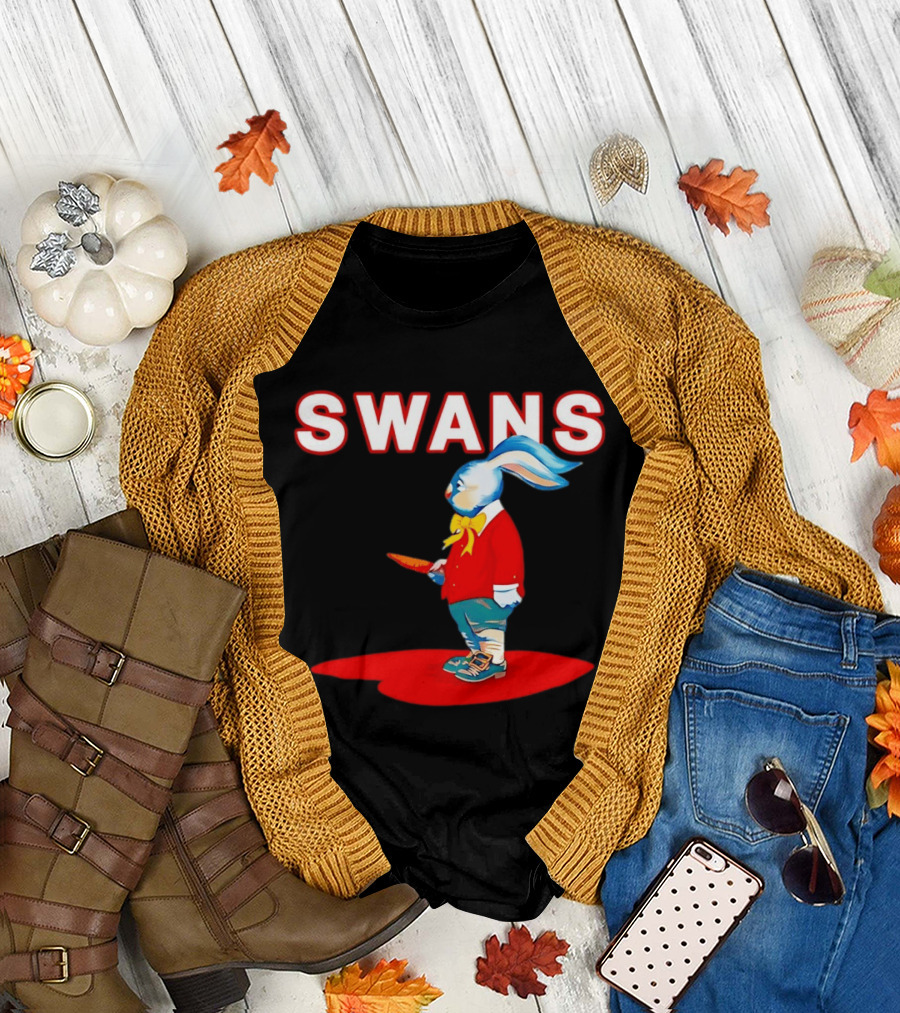 Swans Rabbit with Carrot Red Suit Michael Gira T-Shirt