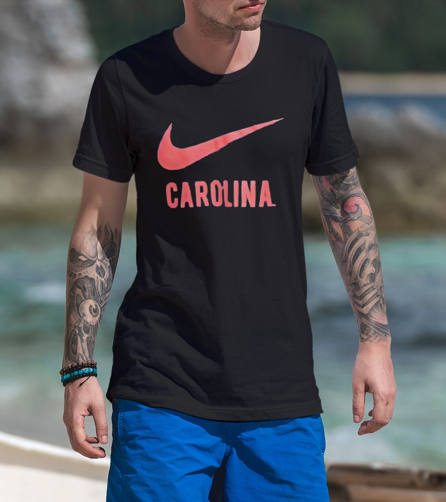 Carolina University Nike Swoosh T-Shirt