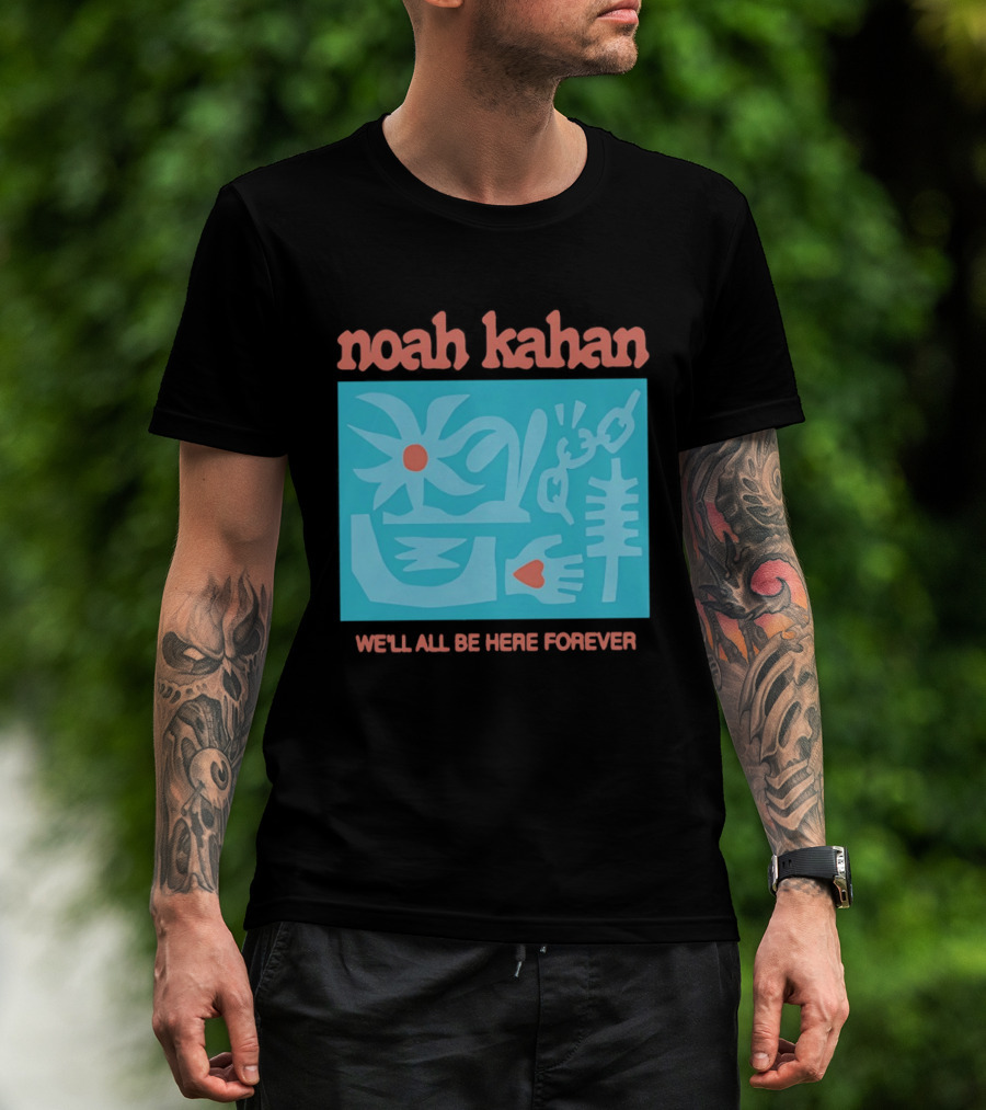 Noah Kahan We'll All Be Here Forever Abstract Symbols And Shapes T-Shirt