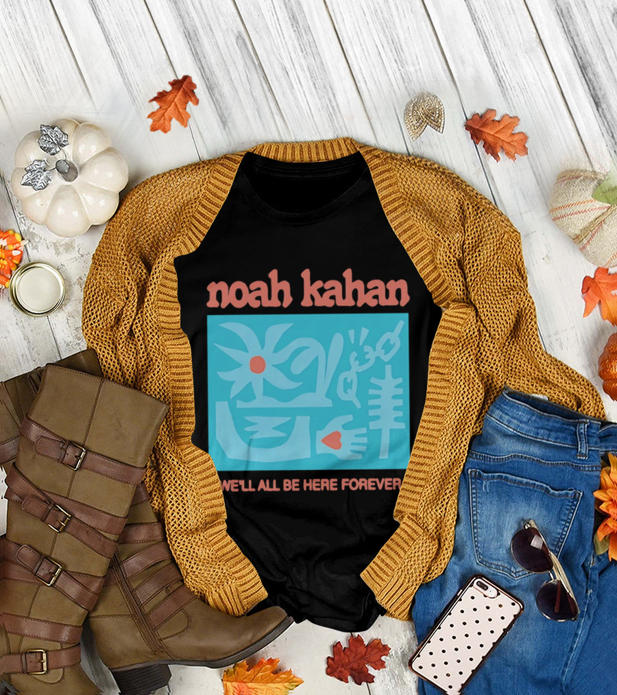 noah kahan we'll all be here forever abstract symbols and shapes T-Shirt