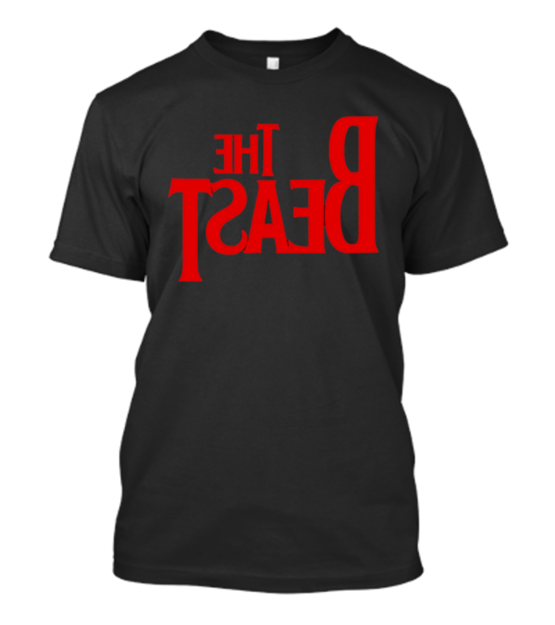The Beast Bold Red Lettering T-Shirt