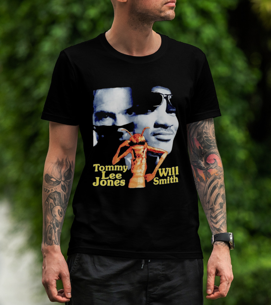 Tommy Lee Jones Will Smith Alien Men In Black T-Shirt