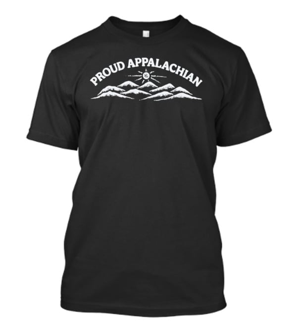 Proud Appalachian Sun Over Mountain Range T-Shirt