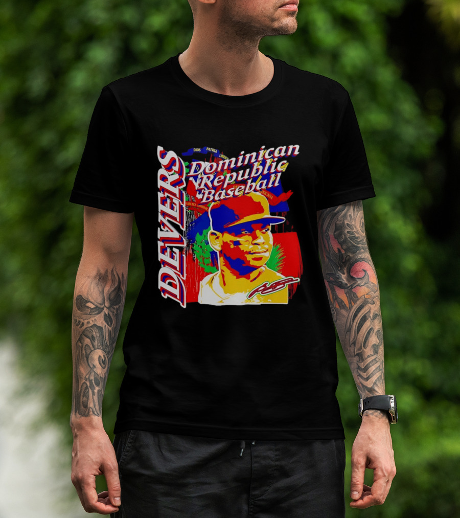 Rafael Devers Dominican Republic Baseball Boston Red Sox T-Shirt