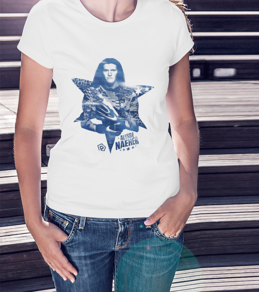 Alyssa Naeher Chicago Stars FC Blue Star T-Shirt