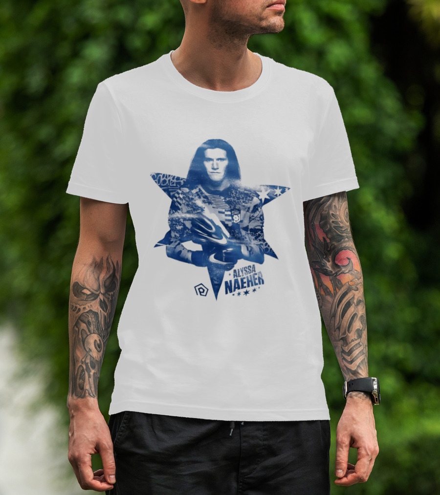 Alyssa Naeher Chicago Stars FC Blue Star T-Shirt