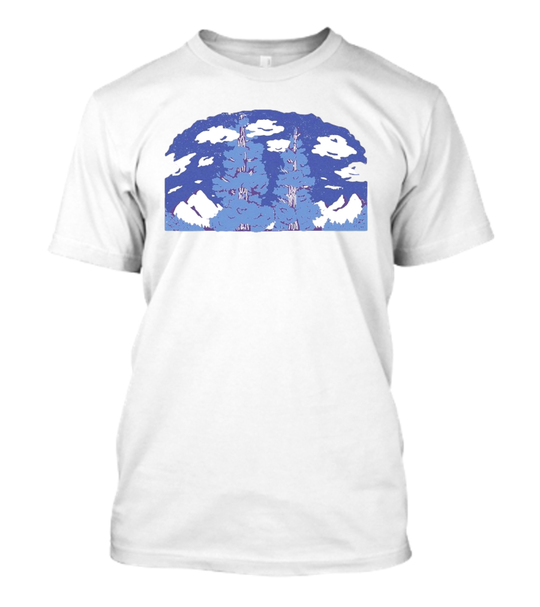 Mythical Park Twilight Since 1984 Enchanted Forest Mountain Scene T-Shirt