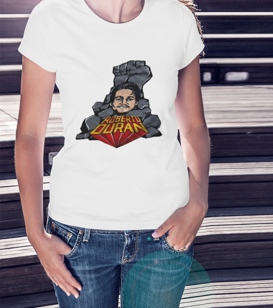 Roberto Duran Fist Iconic Boxing Legend T-Shirt
