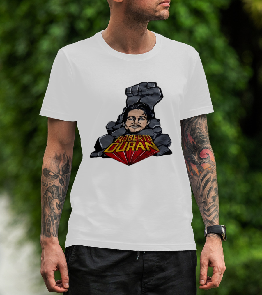 Roberto Duran Fist Iconic Boxing Legend T-Shirt