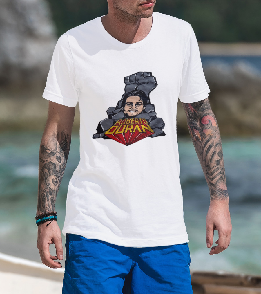 Roberto Duran Fist Iconic Boxing Legend T-Shirt