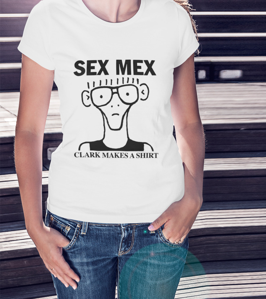 Sex Mex Clark Makes A Doug Funnie Character Nicktoons Cartoon T-Shirt