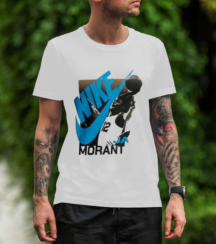 Nike Ja Morant 12 Basketball Dunk T-Shirt