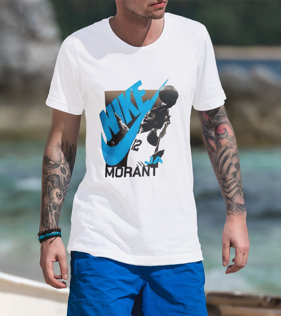 Nike Ja Morant 12 Basketball Dunk T-Shirt