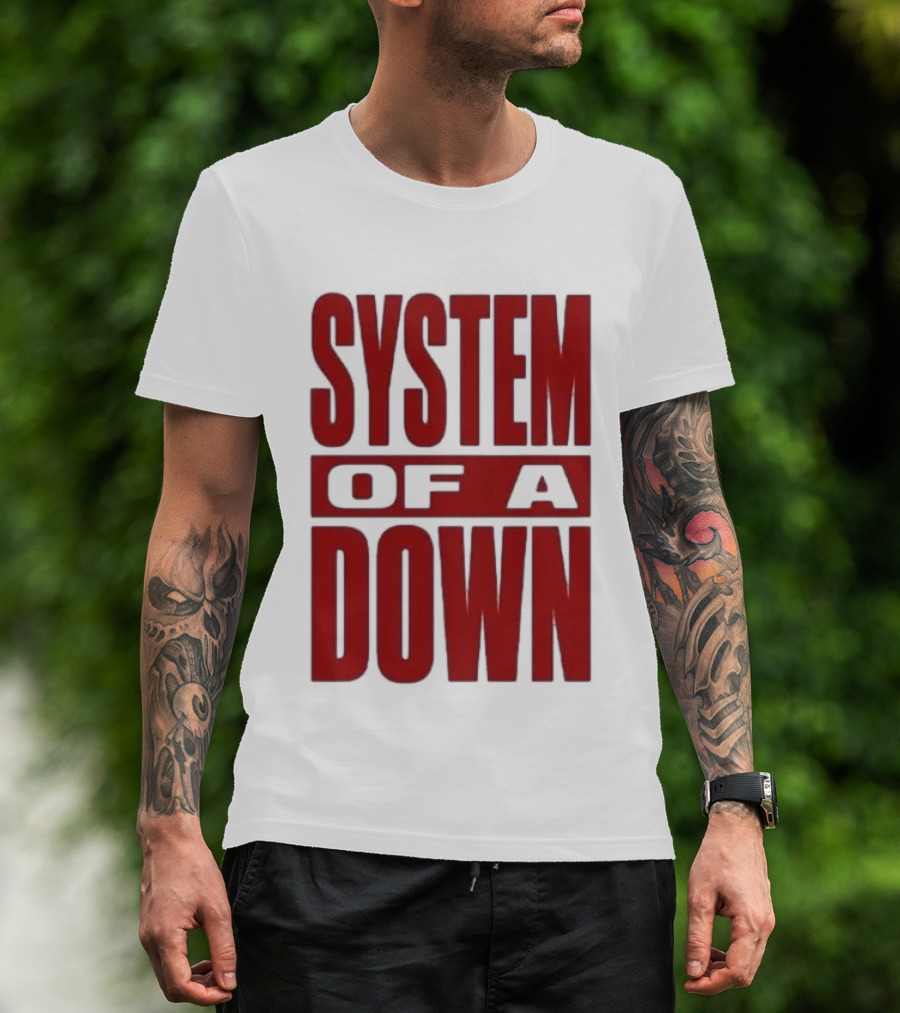 System Of A Down Paris France 2026 Event Dates 7 2 7 4 T-Shirt