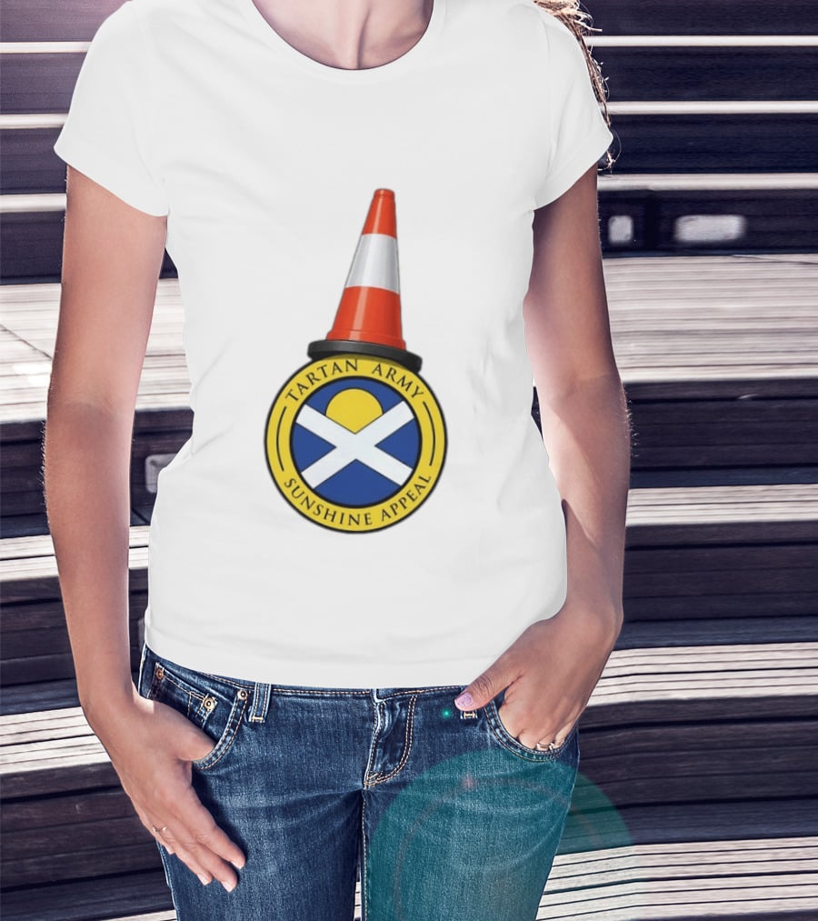 Tartan Army Sunshine Appeal Scotland Football Supporter's T-Shirt