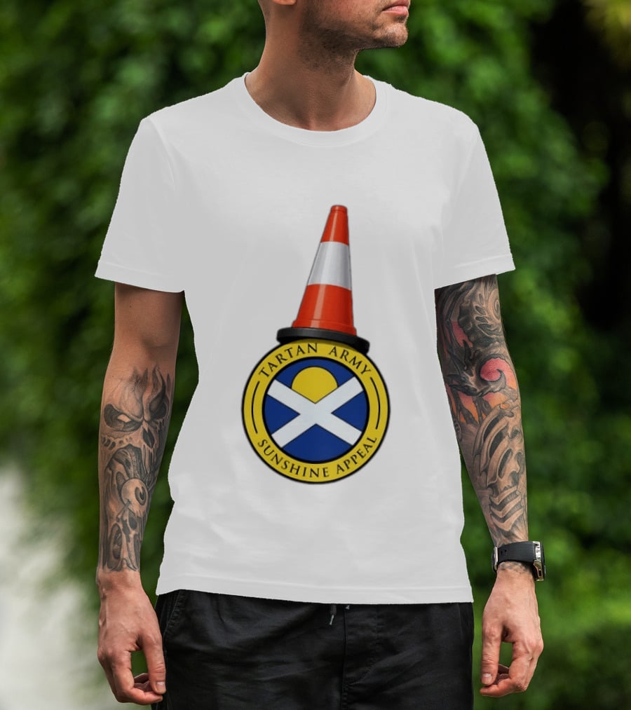 Tartan Army Sunshine Appeal Scotland Football Supporter's T-Shirt