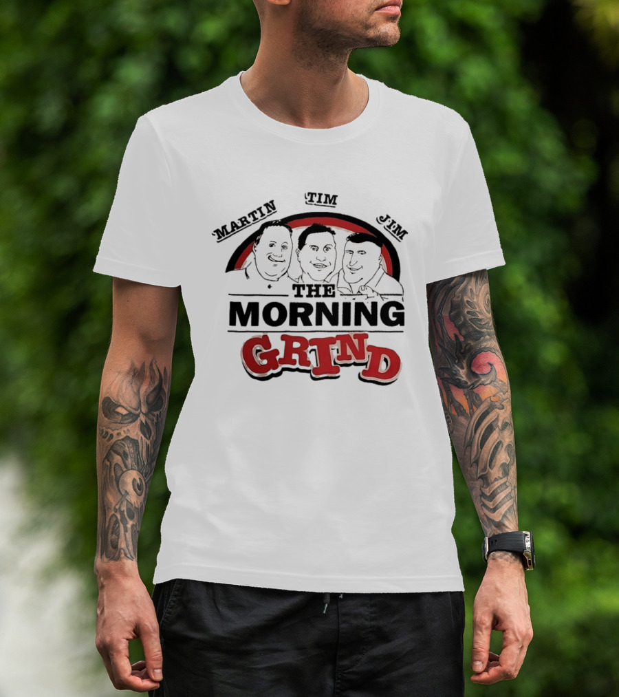 Martin Tim Jim The Morning Grind T-Shirt