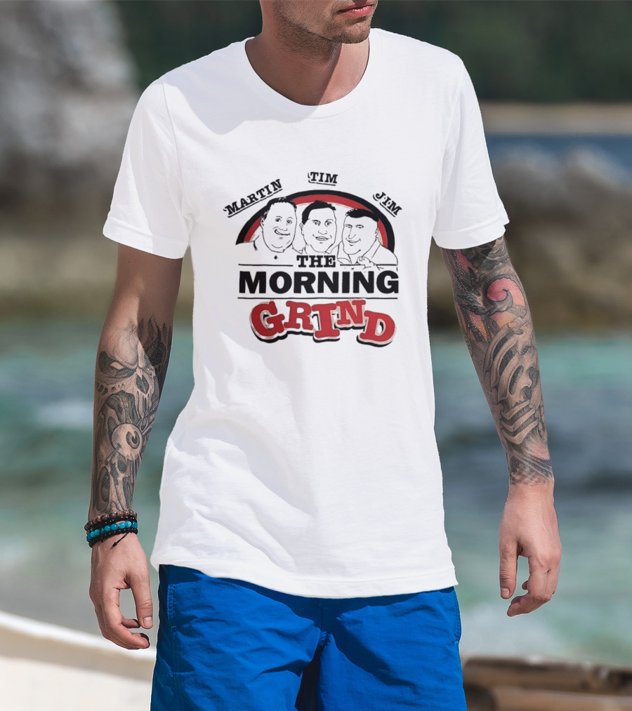 Martin Tim Jim The Morning Grind T-Shirt
