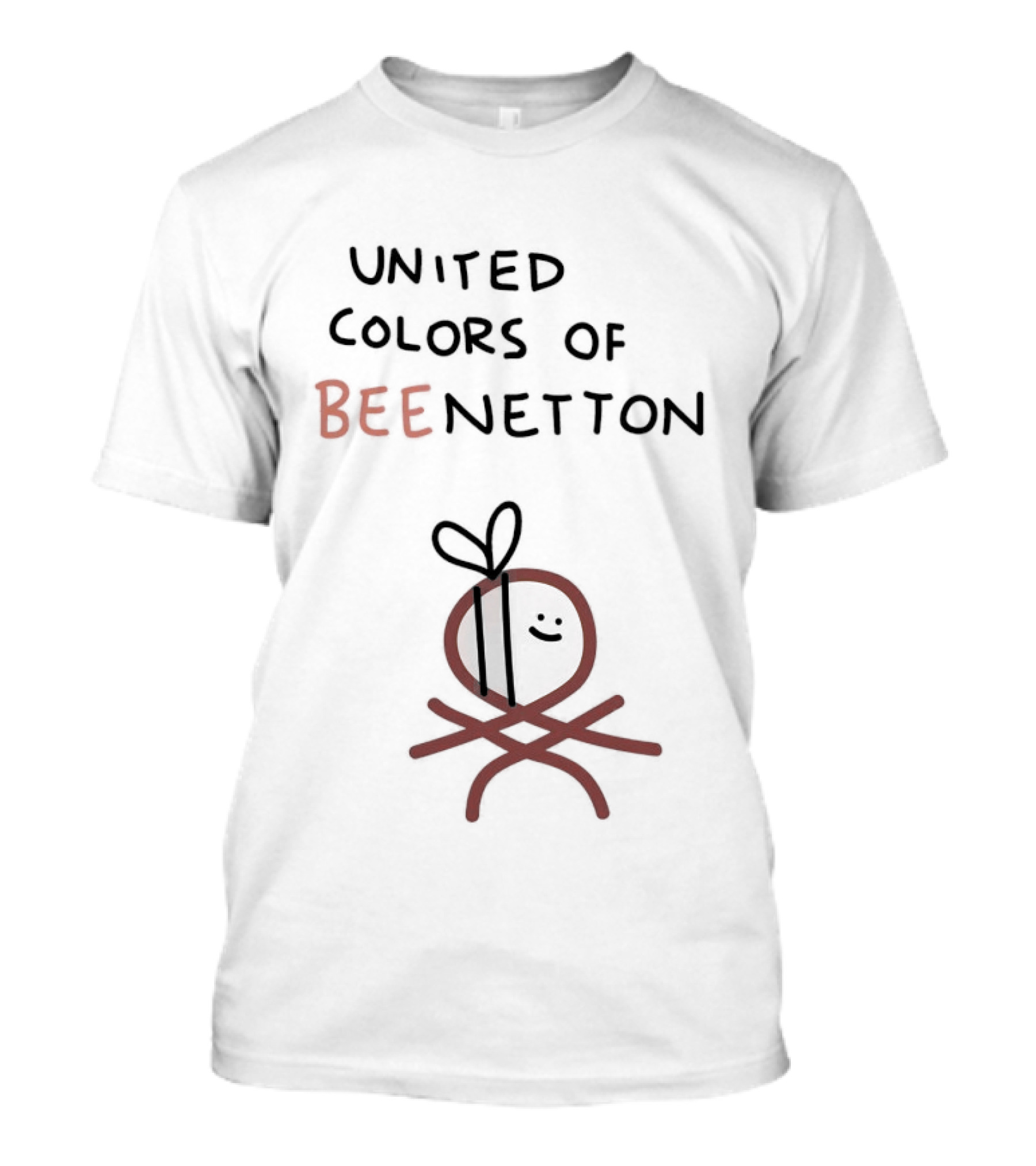 United Colors Of Bee Netton Red Bee T-Shirt