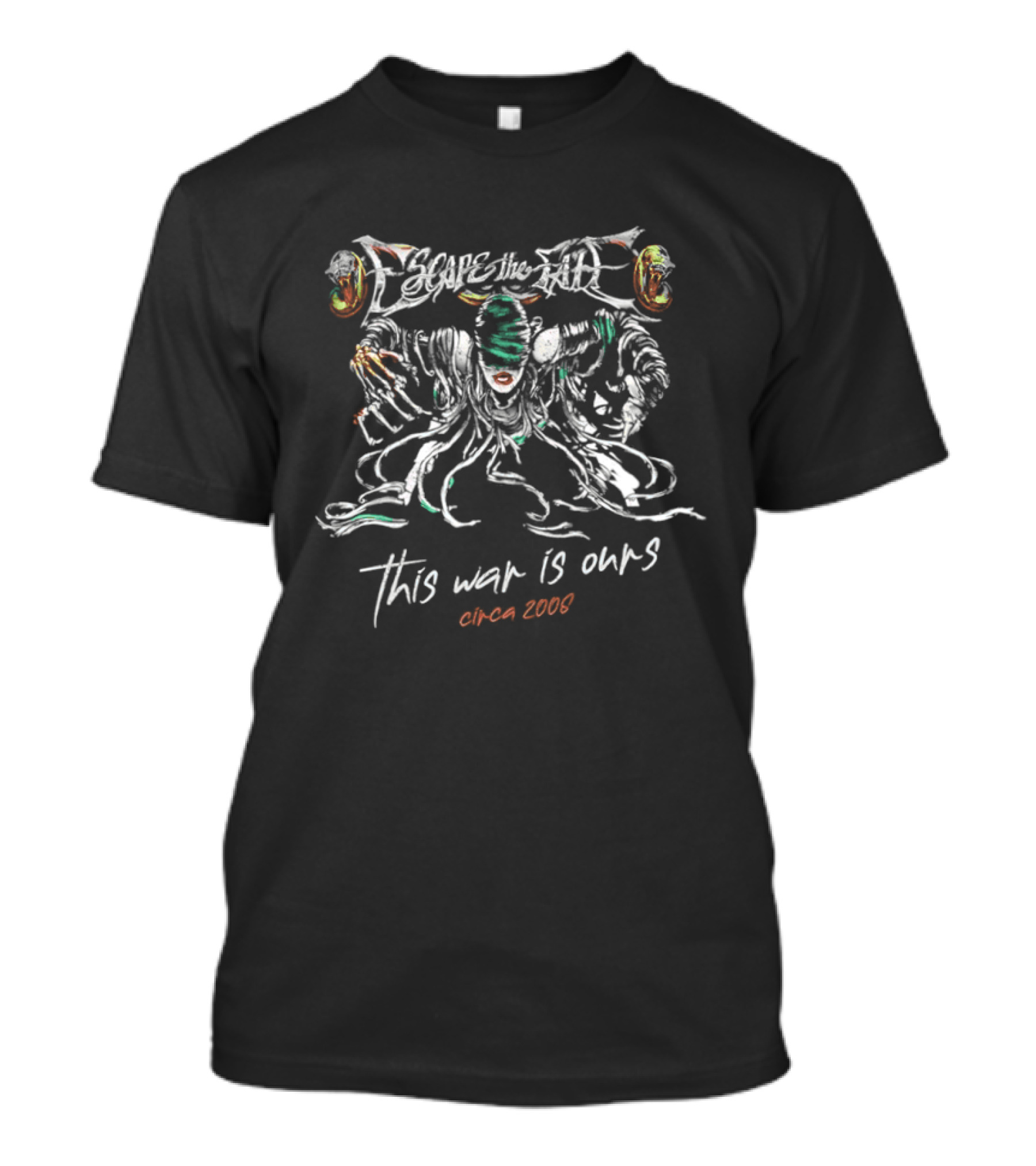 Escape The Fate This War Is Ours Circa 2008 Album T-Shirt