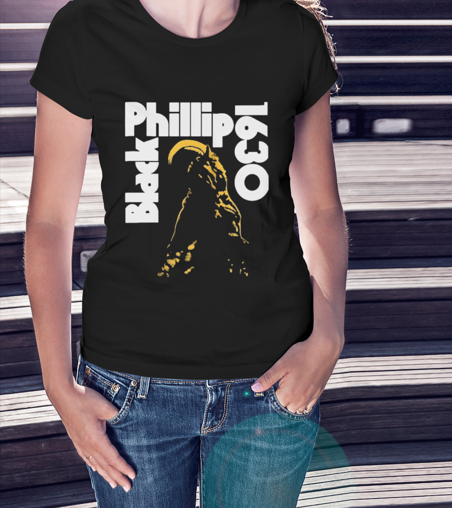 Black Phillip 1630 The Witch A24 Horror Movie T-Shirt