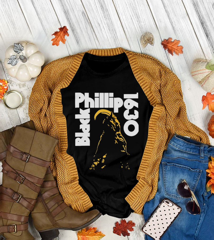 Black Phillip 1630 The Witch A24 Horror Movie T-Shirt
