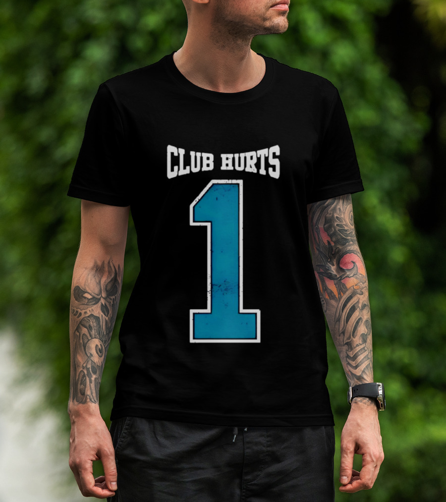 Jalen Hurts Number 1 Philadelphia Eagles Club Hurts Football T-Shirt