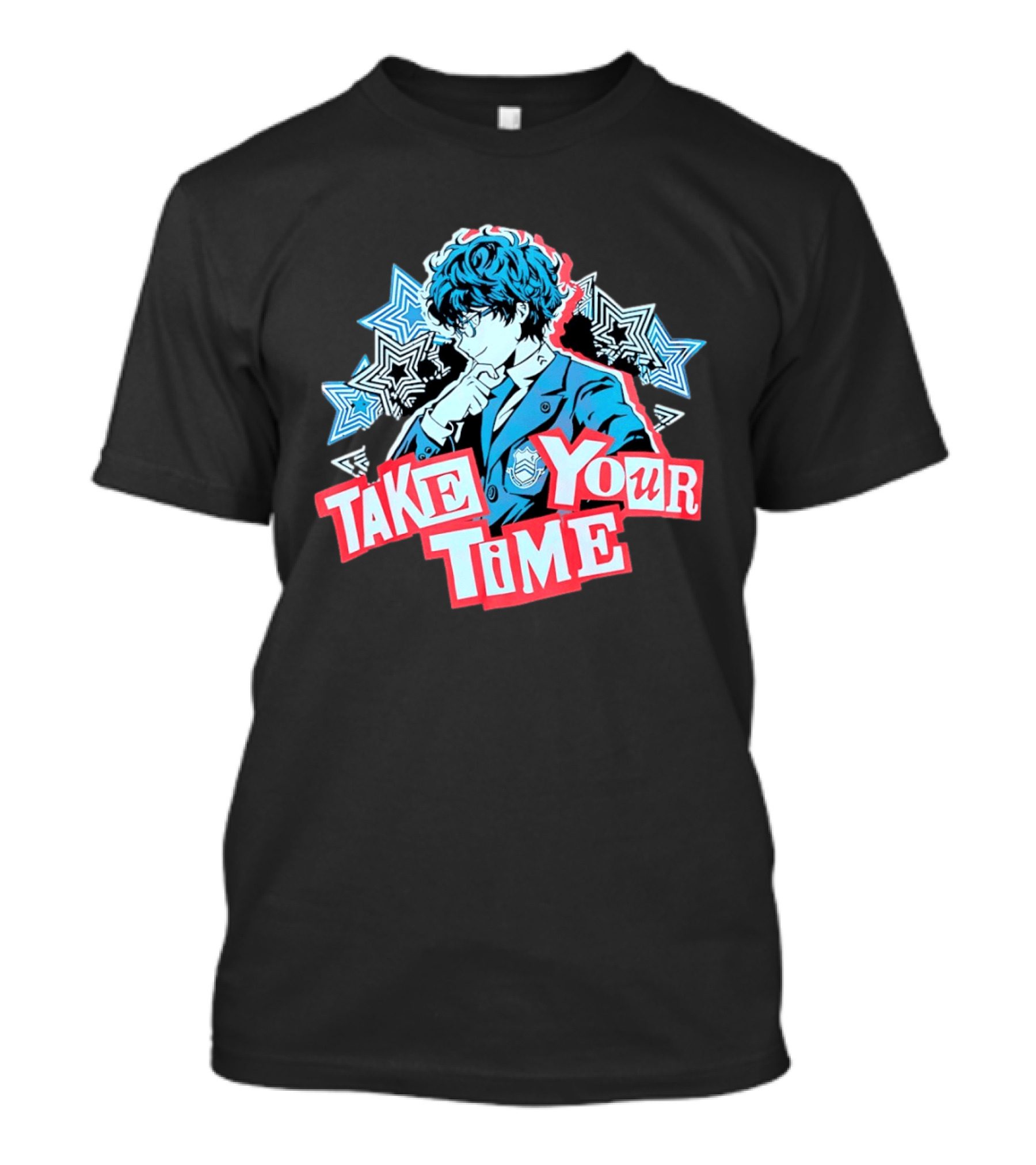 Persona 5 Joker Take Your Time Stars T-Shirt