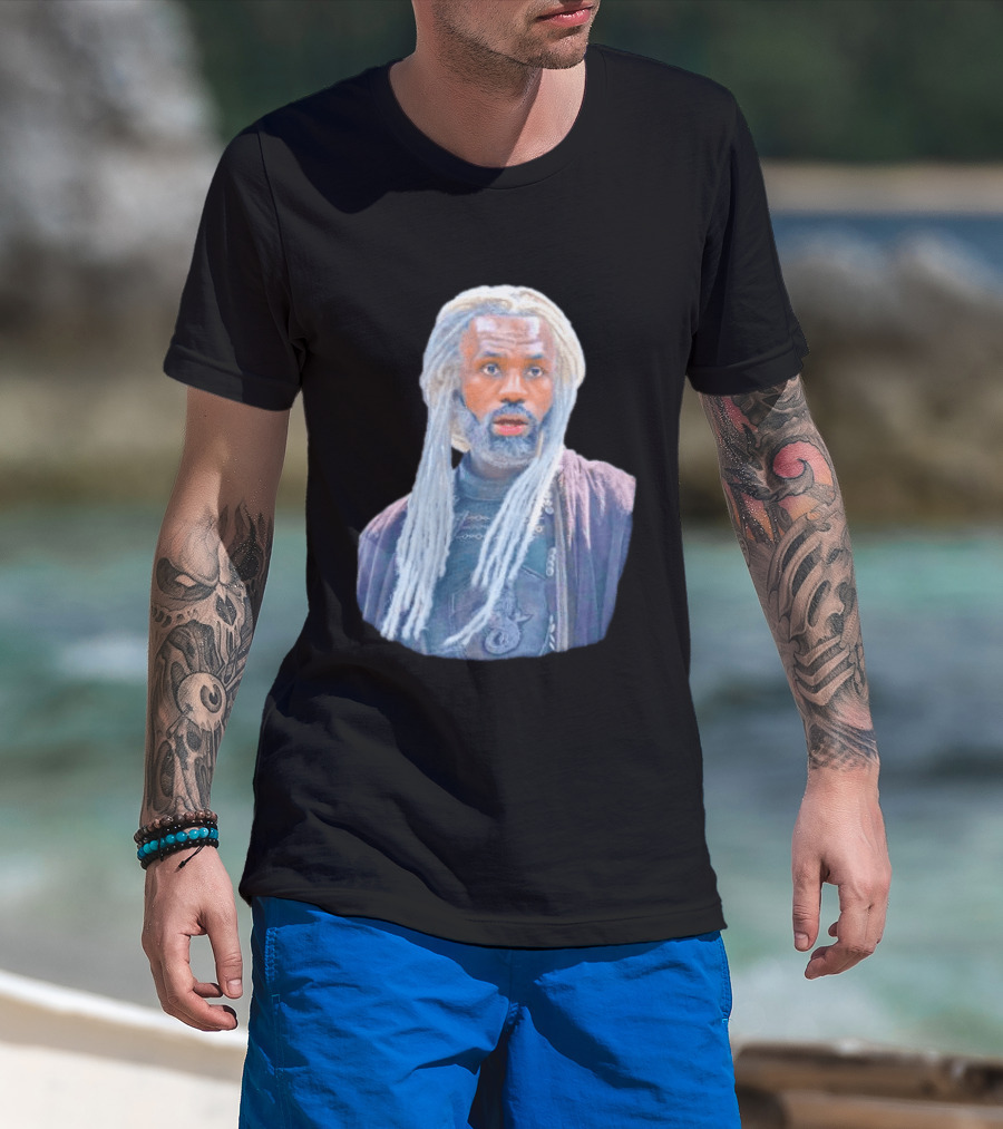 LeBron James Lord Corlys Velaryon Crossover Bootleg T-Shirt