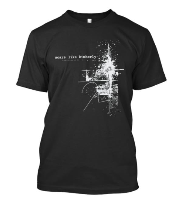 Scars Like Kimberly USA Tour 2026 Abstract White T-Shirt