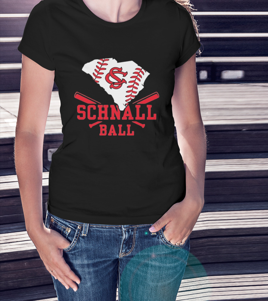 Schnall Ball South Carolina Gamecocks Baseball Paul Mainieri T-Shirt