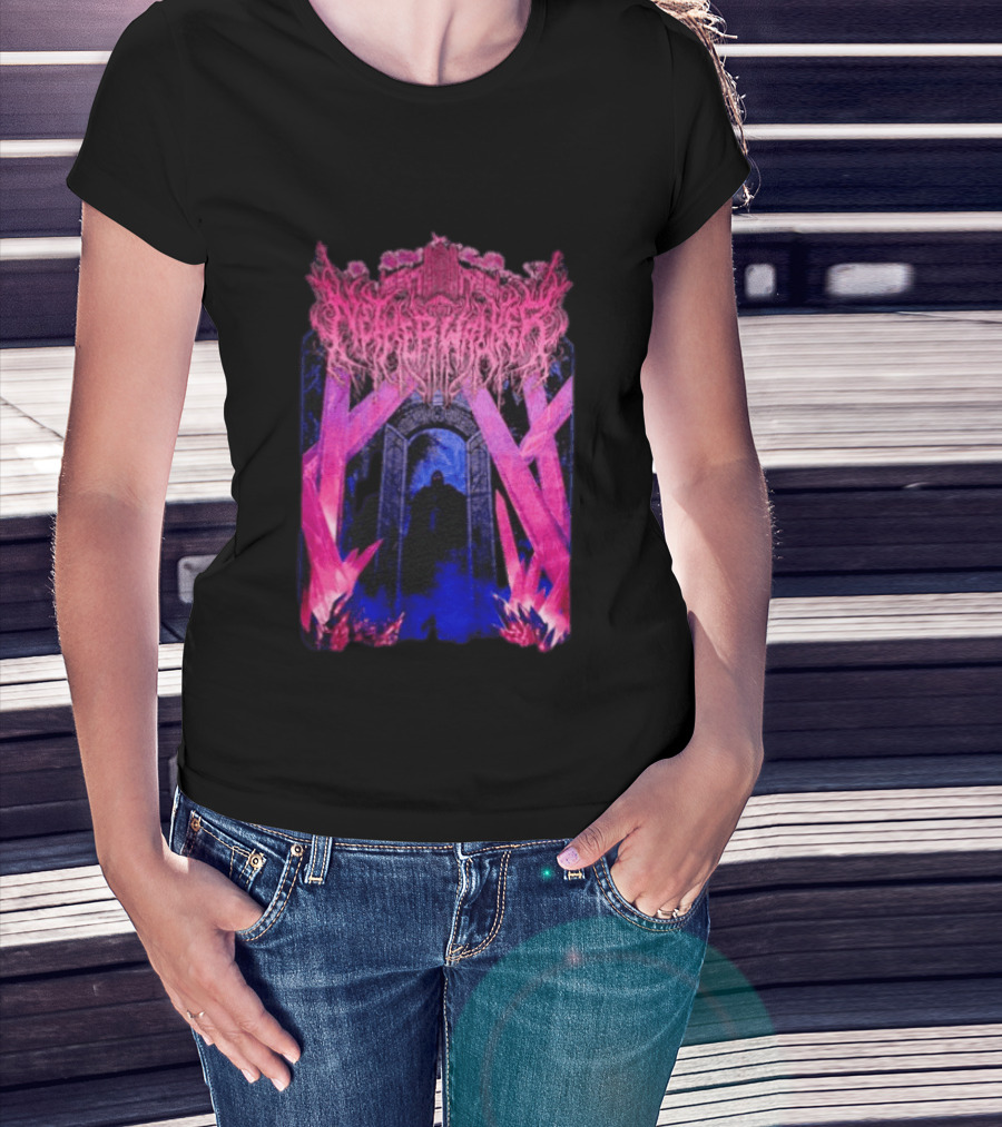 Netherwalker Crystal Knight Gothic Fantasy Portal Enigma T-Shirt