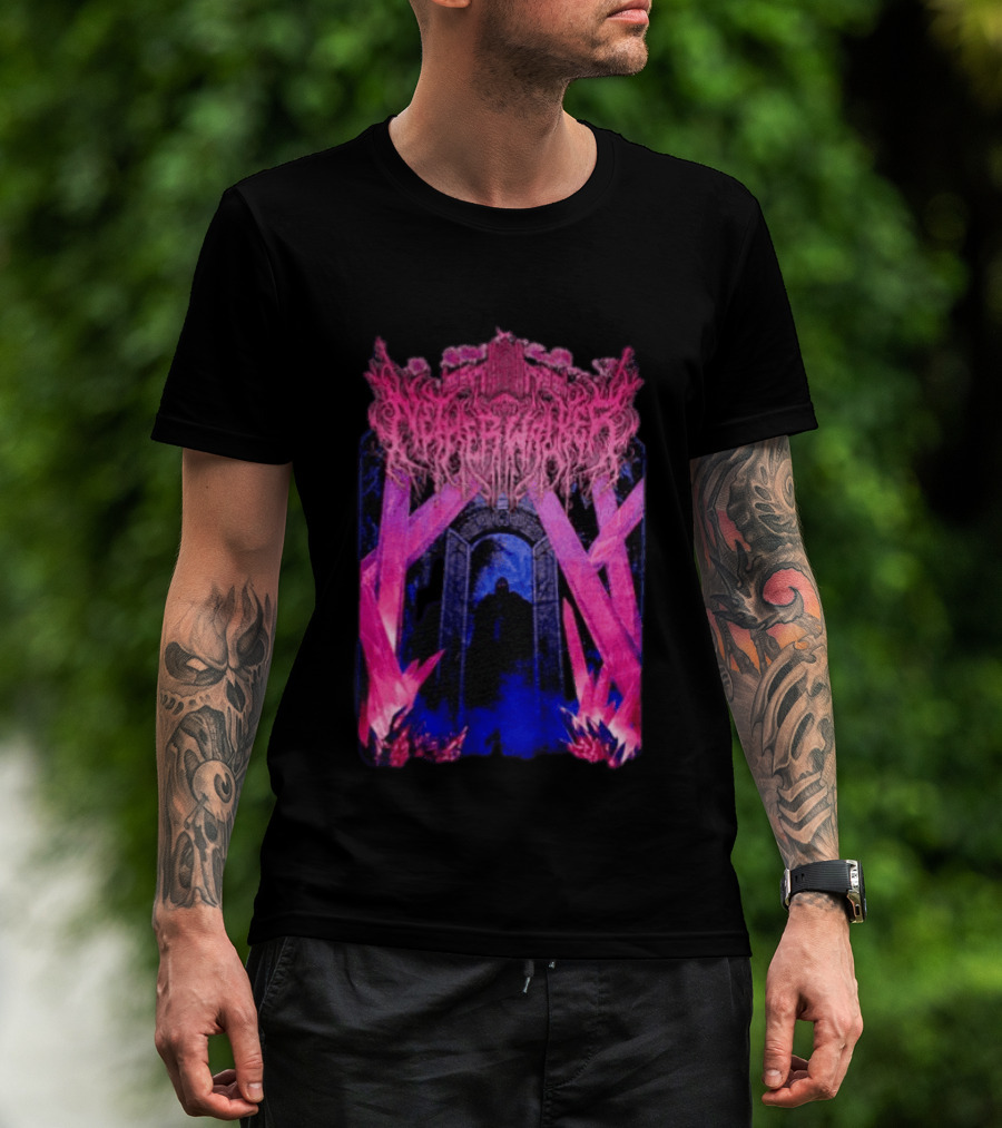 Netherwalker Crystal Knight Gothic Fantasy Portal Enigma T-Shirt