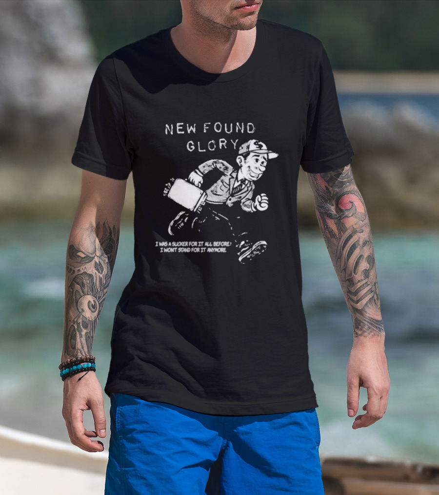 New Found Glory Boom Roasted I Was A Legend For It All Before I Won't Stand For It Anymore T-Shirt