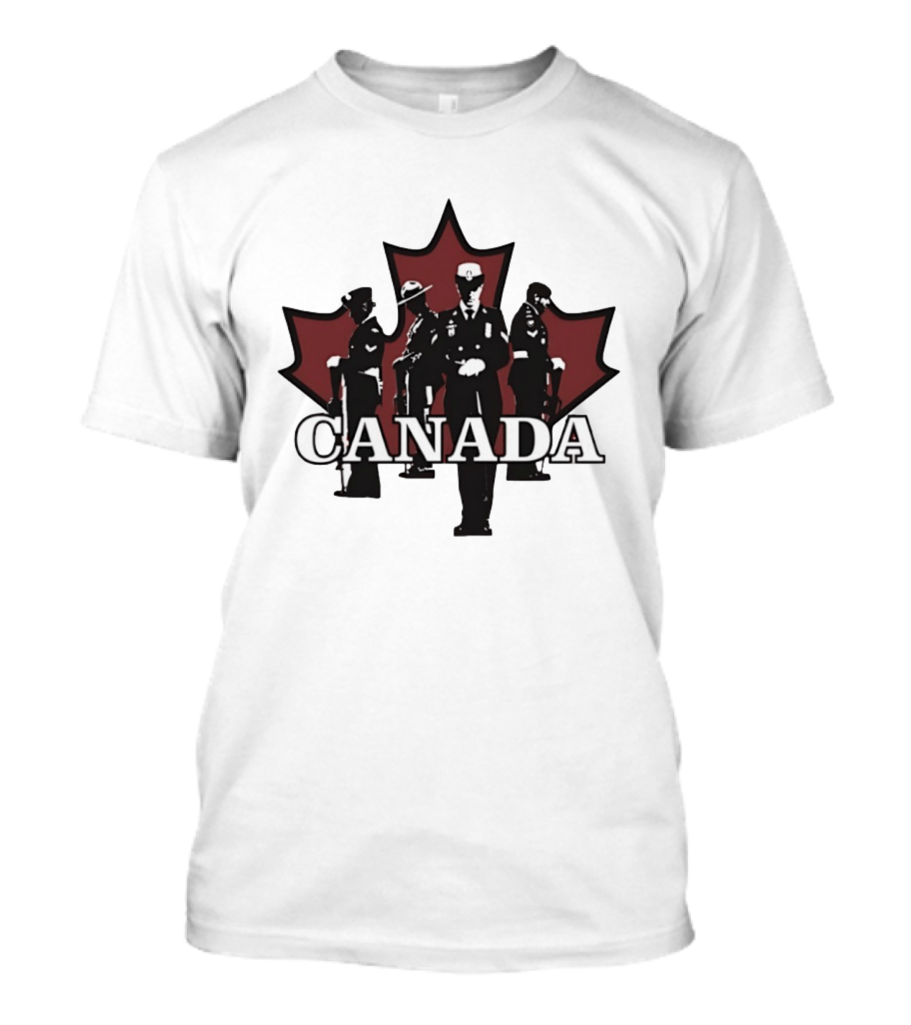 Canada Maple Leaf Canadian Armed Forces Personnel T-Shirt