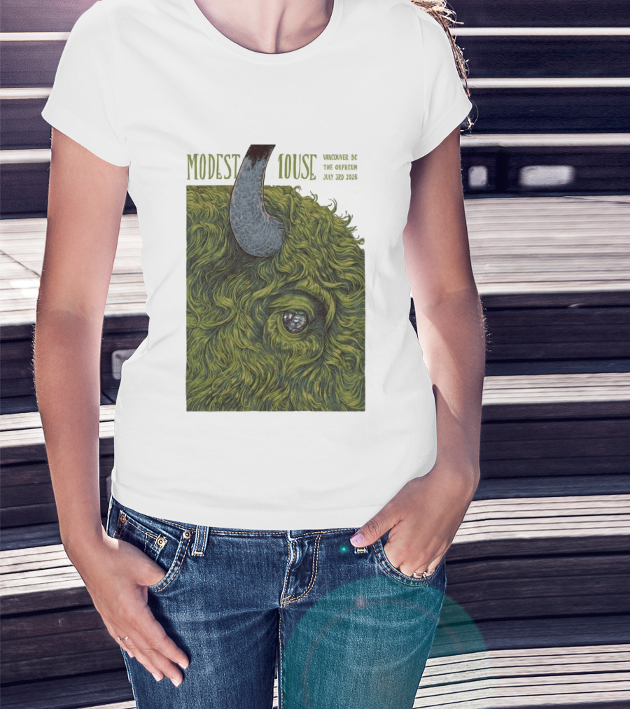 Modest Mouse Vancouver BC The Orpheum July 3 2026 Buffalo T-Shirt